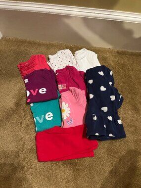 Lot #1 of girls size 4T clothing